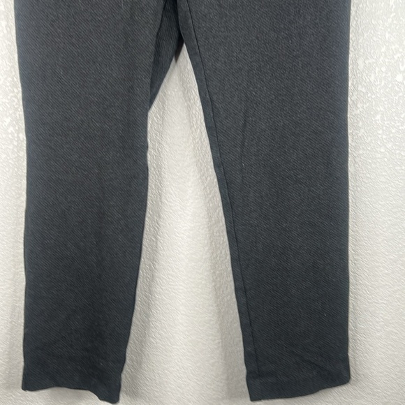 Dalia Charcoal Gray Stretchy Comfortable Business Career Pull On Pant Size Large - Picture 3 of 6